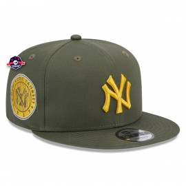 New York Jets New Era Trucker 9FIFTY Snapback Hat - Camo/Olive