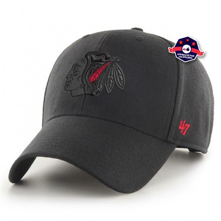 Mitchell & Ness Chicago Blackhawks Pop Panel Snapback Hat | HHSS5371-CBHYYPPPOFWH