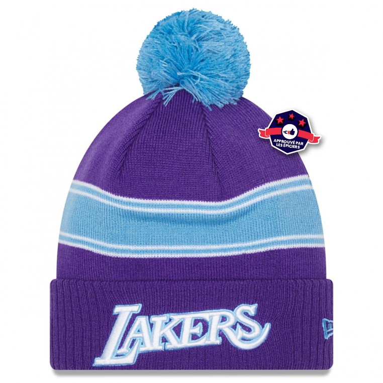 Buy theCity Edition beanie from Los Angeles Lakers season 2021 by New Era