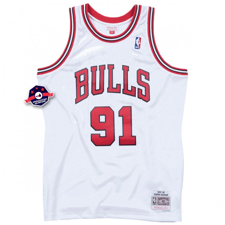 Mitchell & Ness Chicago Bulls '97-98 Jersey White