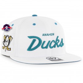 Anaheim Ducks 47 Brand MVP NHL Team Camel Snapback Cap